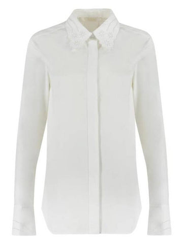 Cotton Shirt White - CHLOE - BALAAN 1