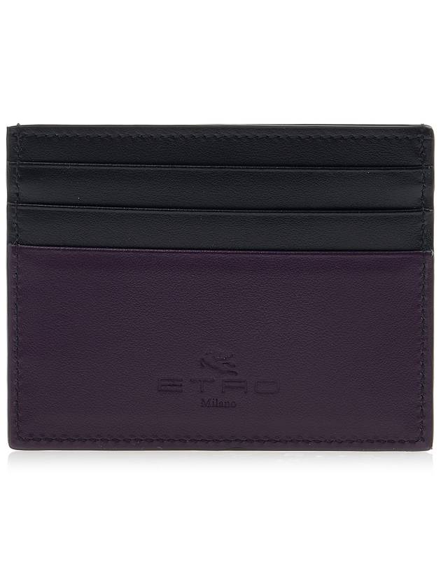 Women's Pegasus Logo Card Wallet Black - ETRO - BALAAN 4