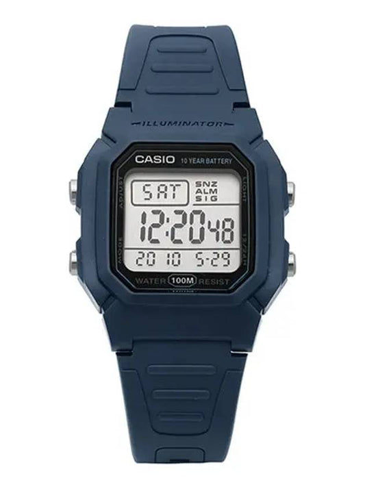 W 800H 2AVDF Digital Square Sports Urethane Watch - CASIO - BALAAN 1