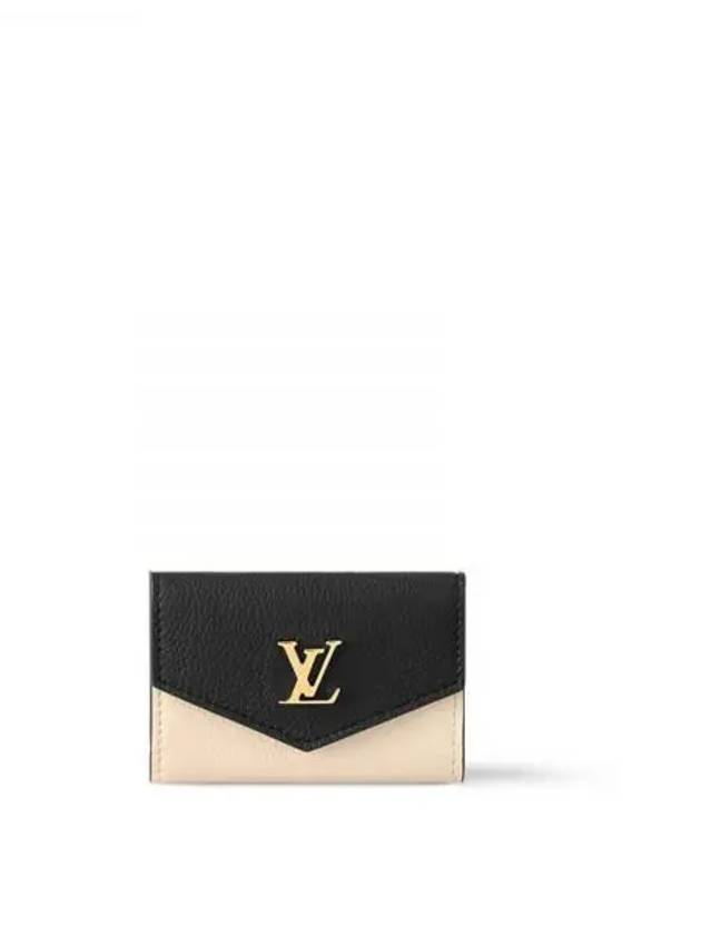 Lockmini Lockme Half Wallet Black Beige - LOUIS VUITTON - BALAAN 2