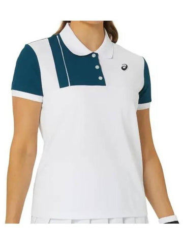 Women s Classic SS Polo Shirt 2042A295100 Short Sleeve T - ASICS - BALAAN 1