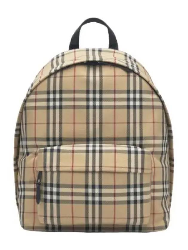 Vintage Check Nylon Backpack Archive Beige Bag - BURBERRY - BALAAN 1