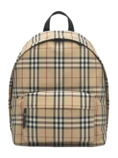 Vintage Check Nylon Backpack Archive Beige - BURBERRY - BALAAN 1