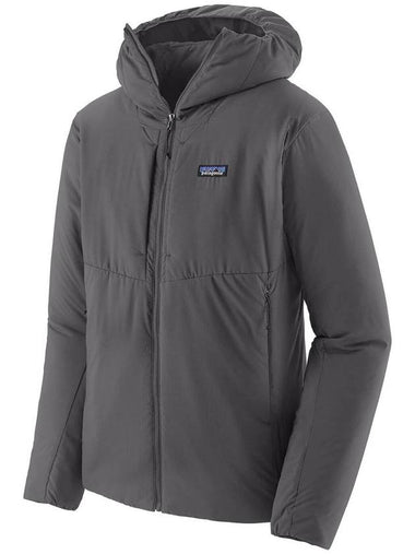 Men's Nano Air Hooded Jacket Forge Grey - PATAGONIA - BALAAN 1