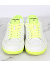 Back logo yellow sneakers 36 5 235 - CHANEL - BALAAN 3