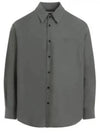 Double Pocket Long Sleeve Shirt Grey - LEMAIRE - BALAAN 2