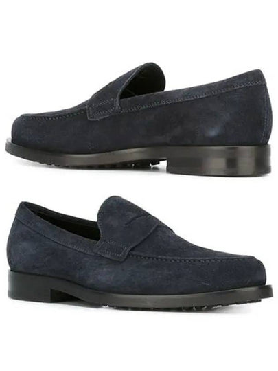 Mocassino Classic Suede Loafers Black - TOD'S - BALAAN 2