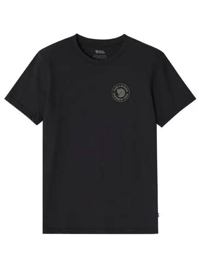 Short Sleeve 87313 550 1960 Logo Print Men's Short Sleeve Tee - FJALL RAVEN - BALAAN 2