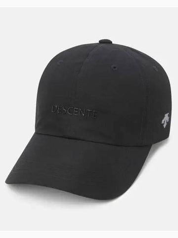 Worthing logo nylon ball cap black SQ123UCP14 - DESCENTE - BALAAN 1