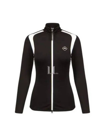 Golfwomen's Mid Layer Regular Fit Jacket Black - J.LINDEBERG - BALAAN 2