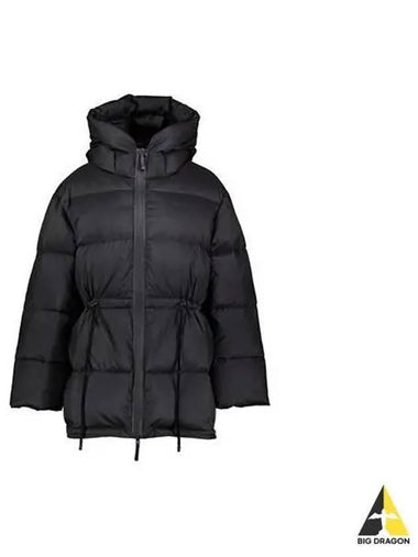 Women s Hooded Puffer Down Padding Black A90528 - ACNE STUDIOS - BALAAN 1