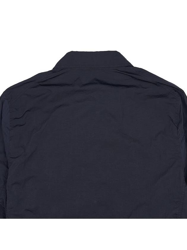 Men's Chrome R Over Shirt Zip Up Jacket Navy - CP COMPANY - BALAAN 10