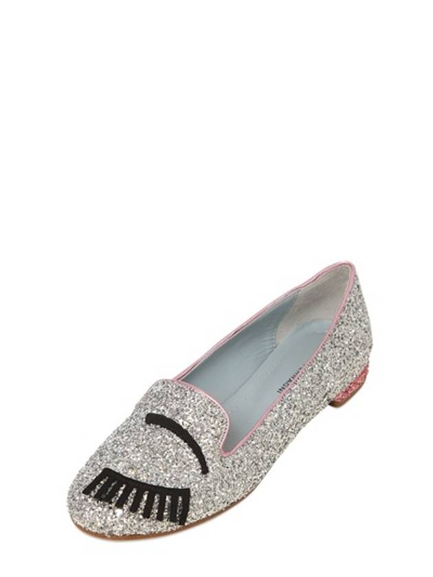 10MM FLIRTING GLITTER LOAFERS - CHIARA FERRAGNI - BALAAN 6