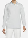 Dri Fit Victory Long Sleeve Polo Shirt Grey - NIKE - BALAAN 2