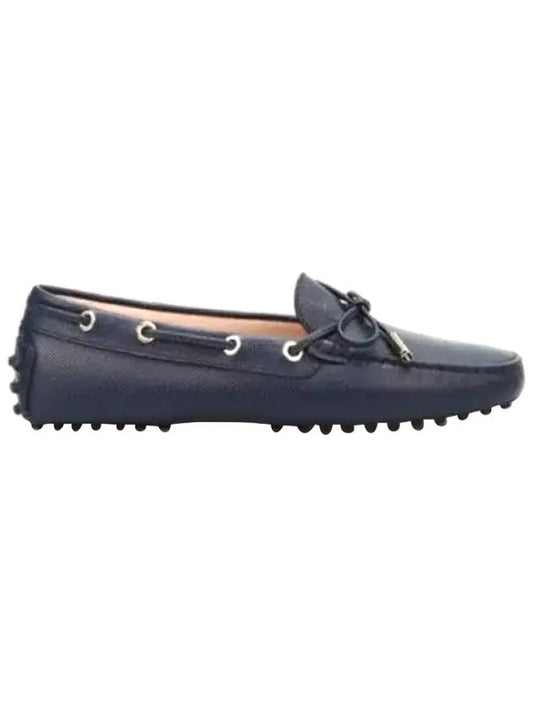 Gomino leather driving shoes blue - TOD'S - BALAAN.
