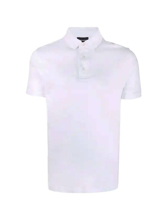 Logo PK Shirt White - EMPORIO ARMANI - BALAAN.