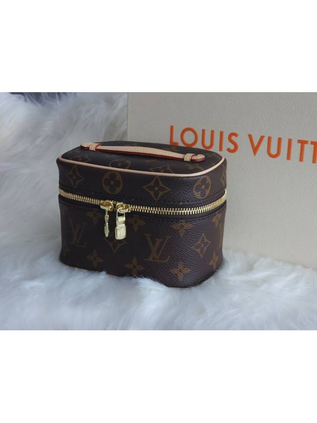 Nice Nano Pouch Bag Brown - LOUIS VUITTON - BALAAN 8