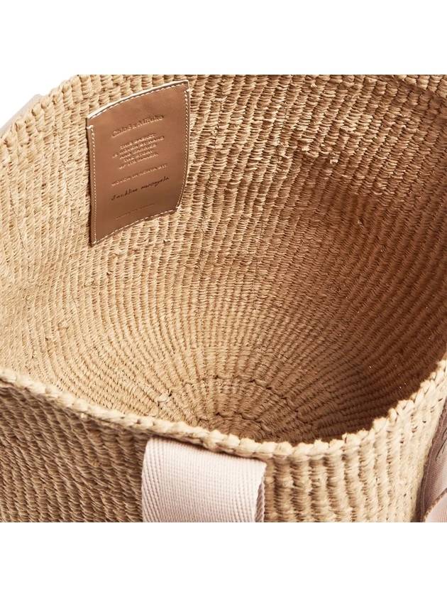 Woody Large Basket Tote Bag Beige - CHLOE - BALAAN 5