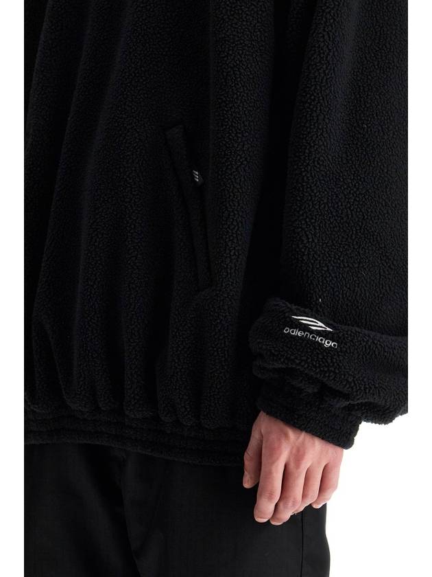 hooded fleece jacket with hood - BALENCIAGA - BALAAN 4