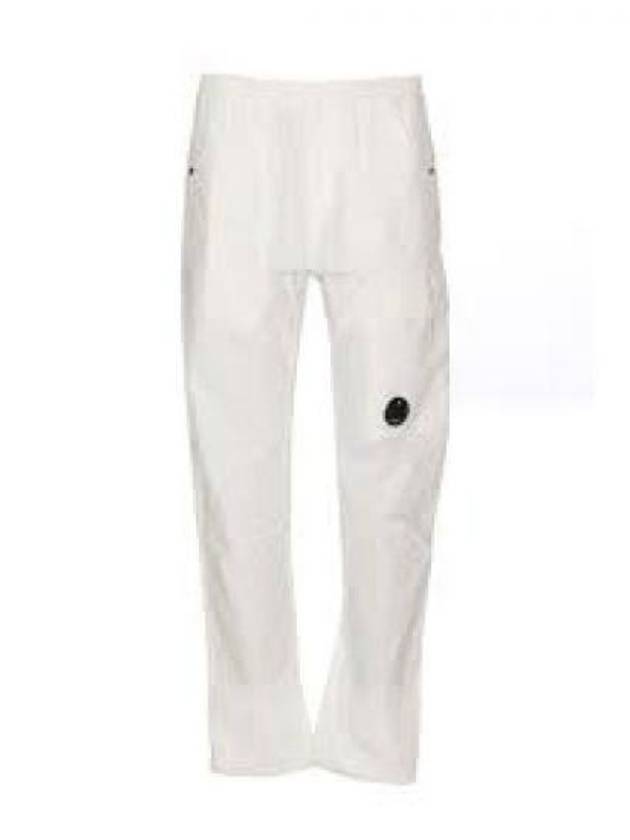 Stretch Sateen Loose Cargo Straight Pants White - CP COMPANY - BALAAN 2