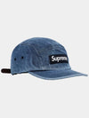 Washed Chino Twill Camp Cap Hat Indigo FW24H7 - SUPREME - BALAAN 2