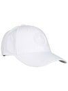 6 Panel Ball Cap White - STONE ISLAND - BALAAN 5