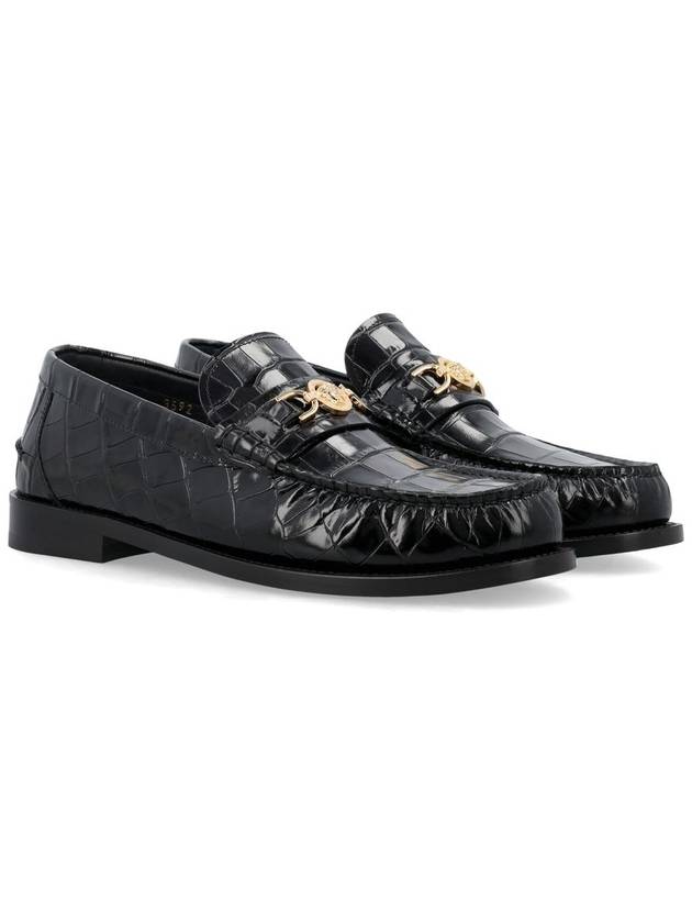 Loafer 10135921A098811B00V Black - VERSACE - BALAAN 3