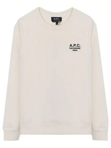 Skye Logo Sweatshirt Beige - A.P.C. - BALAAN 1