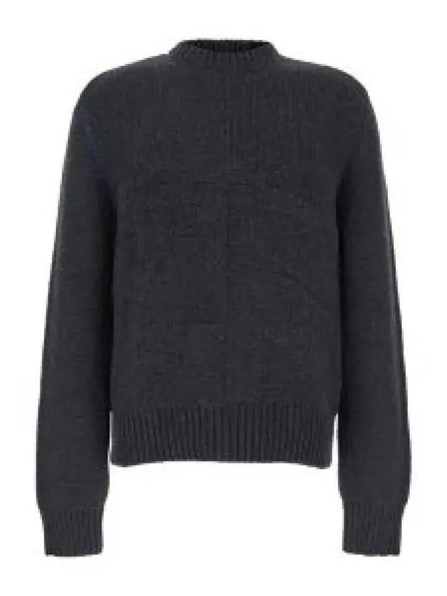 EKD Cashmere Knit Top Grey - BURBERRY - BALAAN 2