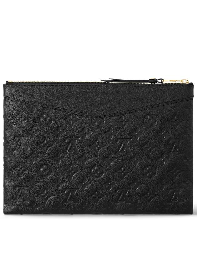 Monogram Daily Empreinte Pouch Bag Black - LOUIS VUITTON - BALAAN 6