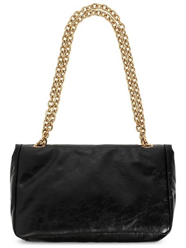 Monaco Small Chain Shoulder Bag Black - BALENCIAGA - BALAAN 4