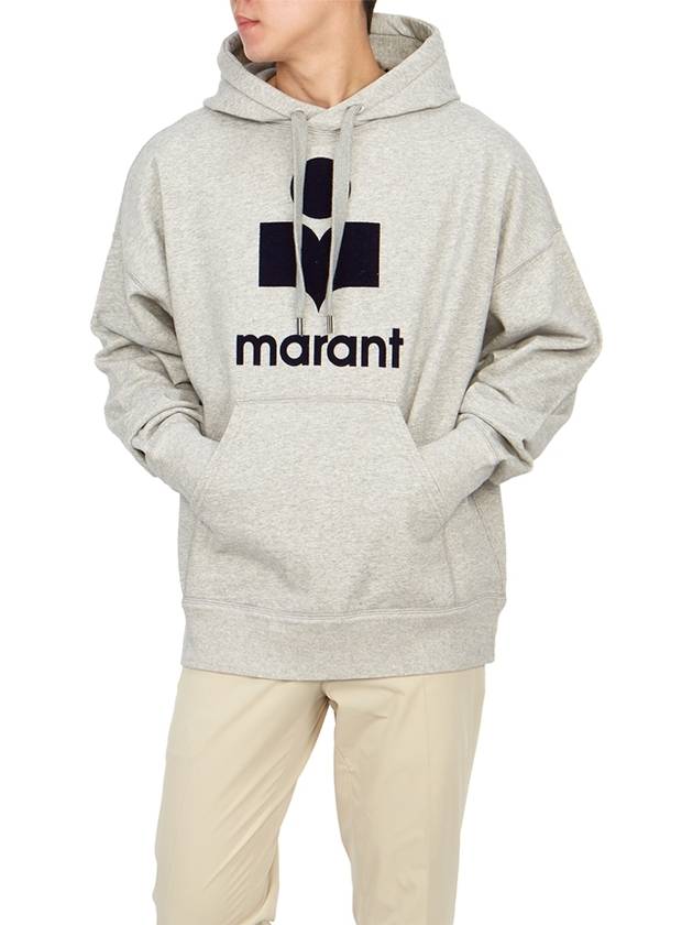 Miley Logo Hoodie Grey - ISABEL MARANT - BALAAN 6