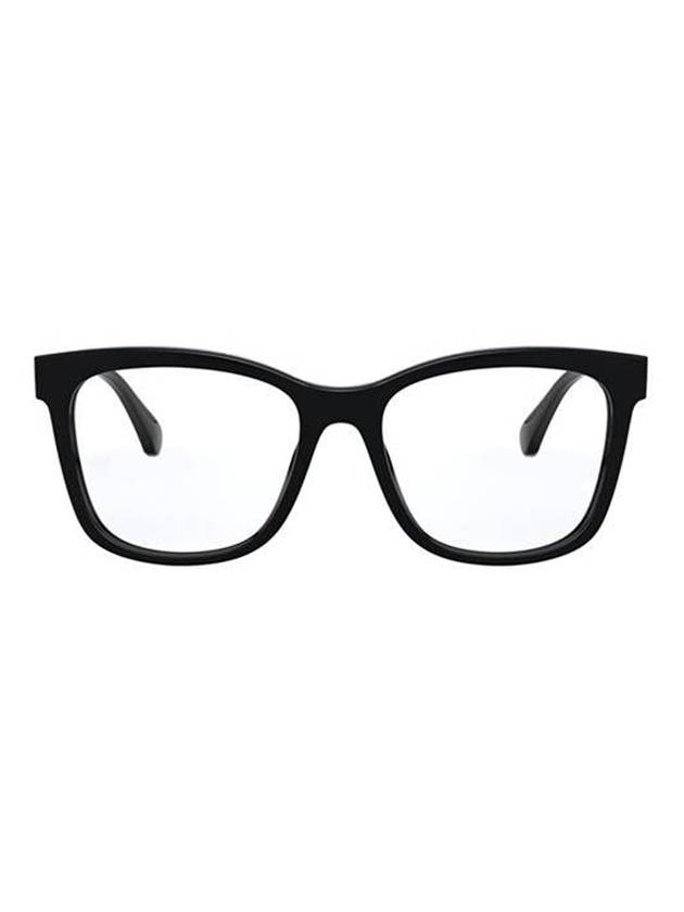 Eyewear Logo Temple Square Eyeglasses Black - CHANEL - BALAAN 1