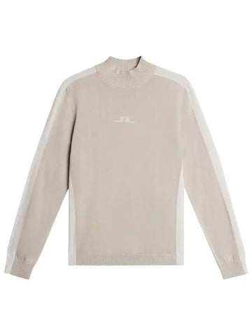 Women s Adia Knit Golf Sweater Moonbeam GWKW11673 U029 - J.LINDEBERG - BALAAN 1