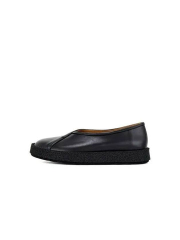 Men s Overlap Leather Slip On Black 271327 - GIORGIO ARMANI - BALAAN 1