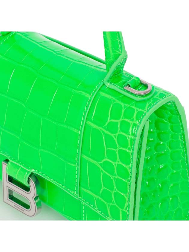 Hourglass Tote Bag Green - BALENCIAGA - BALAAN.