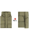 Alpine Down Polyamide Padding Khaki - TEN C - BALAAN 6