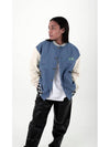 UNISEX DENIM BLOUSON BLUE - ANOTHER COLOR - BALAAN 6