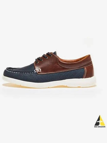 Hawkins Casual Derby NAVYRED BROWN - GOLD HAWK - BALAAN 1