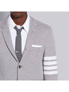 Men's 4 Bar Classic Loopback Sports Jacket Grey - THOM BROWNE - BALAAN 10