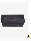 Sienna Slim Leather Clutch Bag Black - THE ROW - BALAAN 2