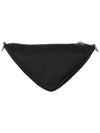 Triangle Logo Re-Nylon Cross Bag Black - PRADA - BALAAN 6