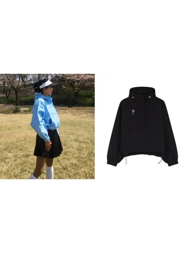 Semi-Cropped Hooded Windbreaker TO4M804W - LUX GOLF - BALAAN 3