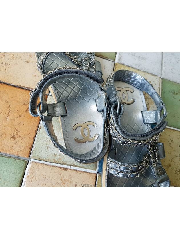 women sandals - CHANEL - BALAAN 5