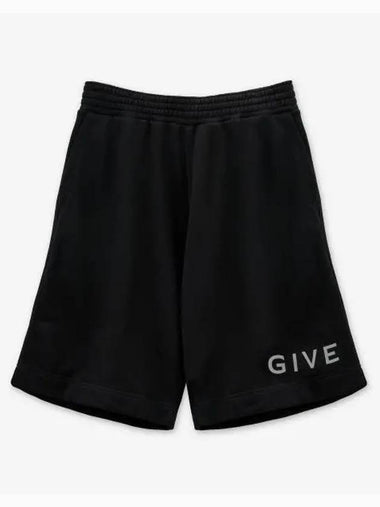 Men's Boxy Fit Shorts Black - GIVENCHY - BALAAN 1