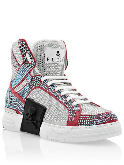 Philipp Plein Crystal Money Kicks Hi-Top Sneakers, Brand Size 35 ( US Size 5 ) - PHILIPP PLEIN - BALAAN 2