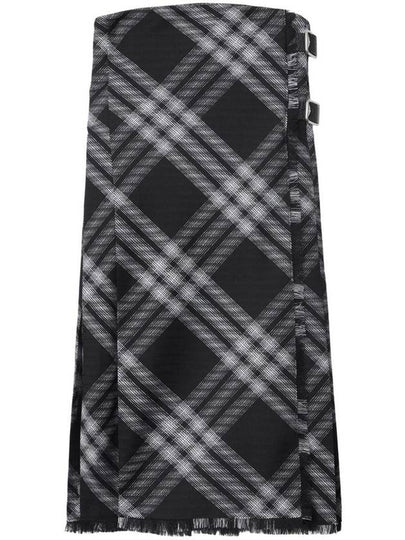 24 ss Wool KILT Dress WITH Check Motif 8083033A7680 B0651009600 - BURBERRY - BALAAN 2