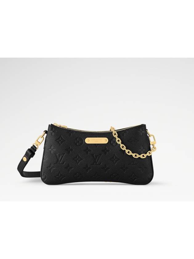 Rib Pochette Monogram Black M83301 - LOUIS VUITTON - BALAAN 1