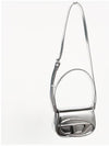 1DR Mirrored Leather Shoulder Bag Silver - DIESEL - BALAAN 6