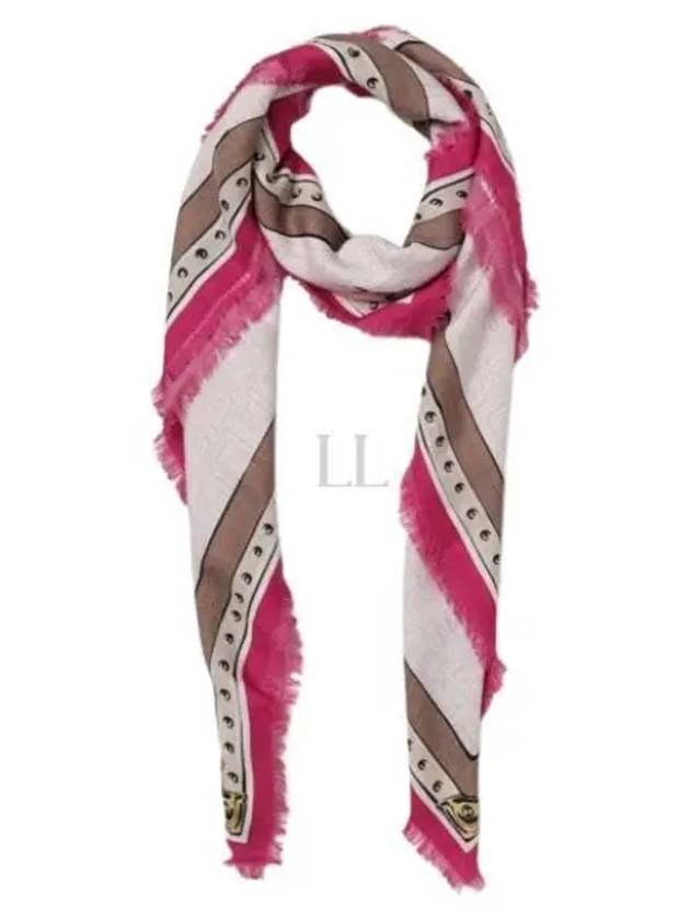 Wool Silk Shawl Scarf - FENDI - BALAAN 2